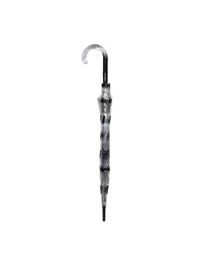 smati parapluie transparent chat noir