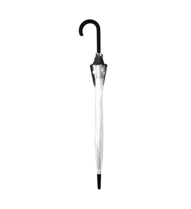 Smati parapluie long transparent cloche chat noir