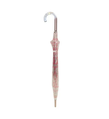 Smati parapluie femme transparent constellation rouge