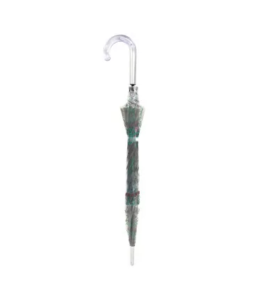 parapluie transparent cloche perroquet
