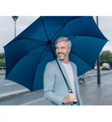 Smati grand parapluie golf bleu marine