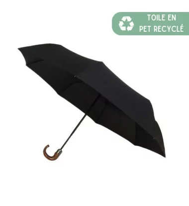 Smati parapluie homme noir compact style urbain