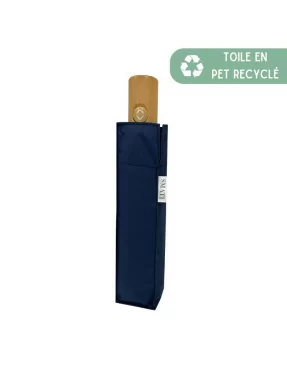 Petit Parapluie écologique automatique bleu marine