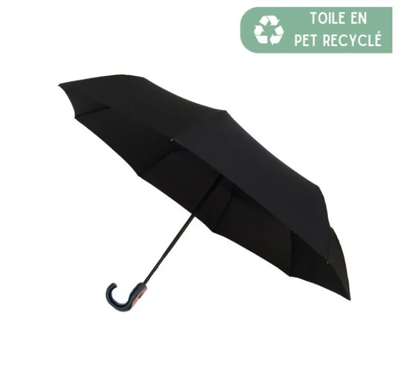 Smati petit parapluie homme pliable noir