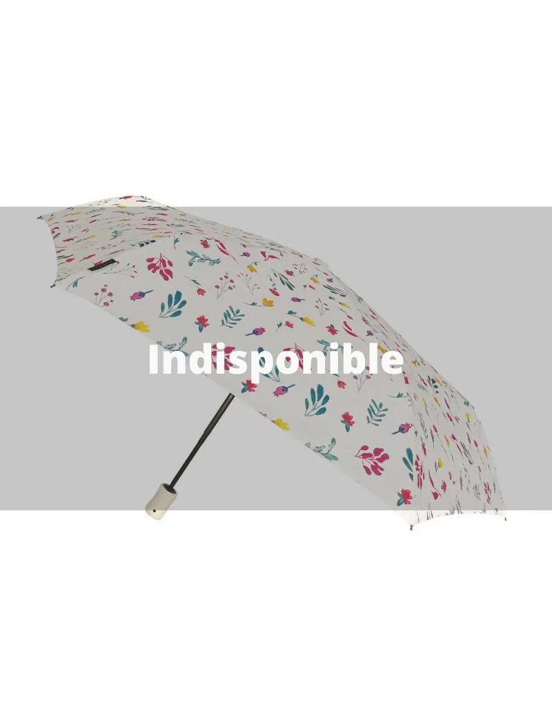Smati petit parapluie femme blanc floral
