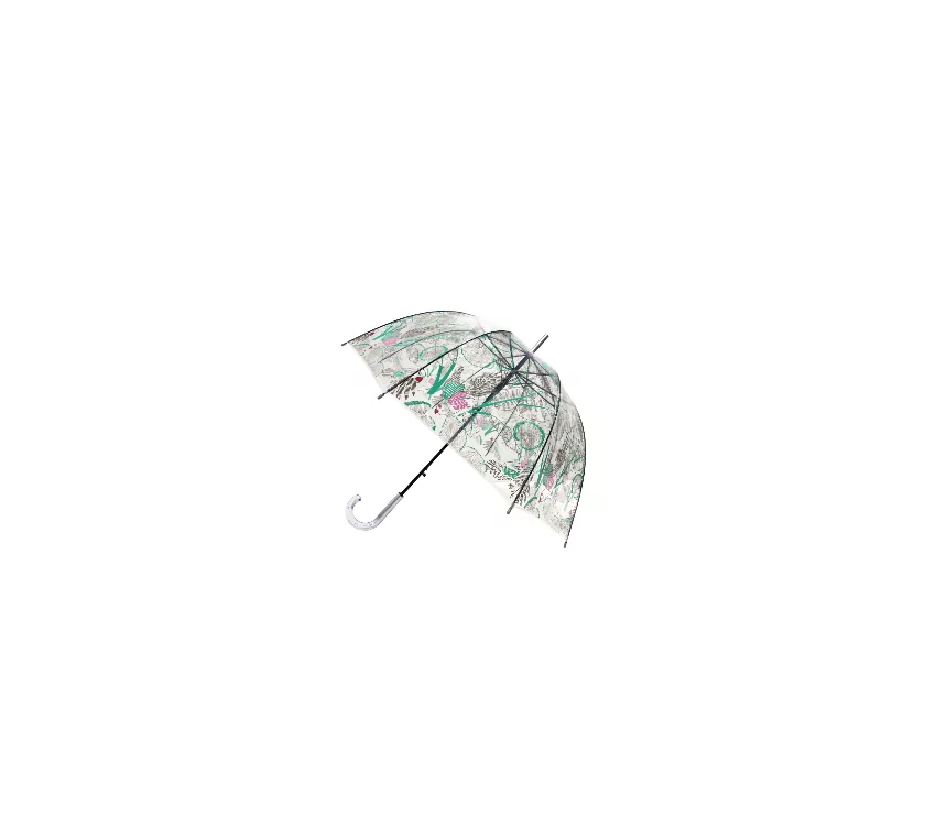parapluie transparent cloche perroquet parapluie transparent cloche perroquet