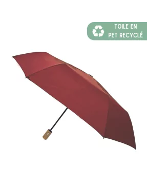 Petit Parapluie écologique automatique rubis